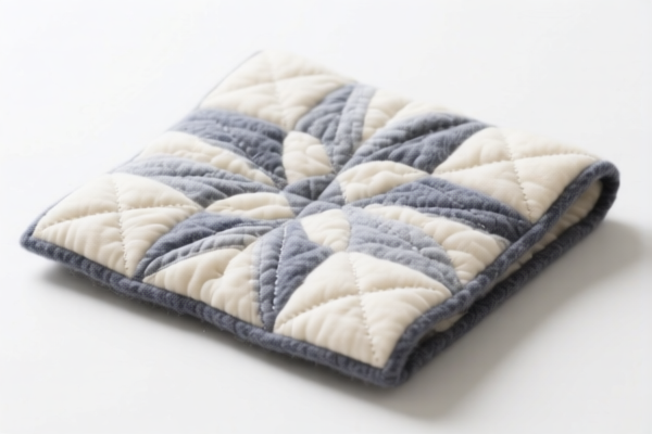 Fine animal hair padded textile products
