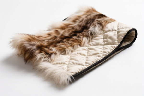 Quilted textile products of fine animal hair