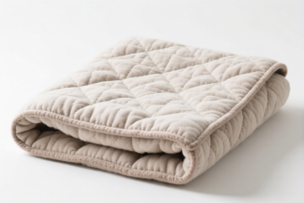 Wool quilted blanket