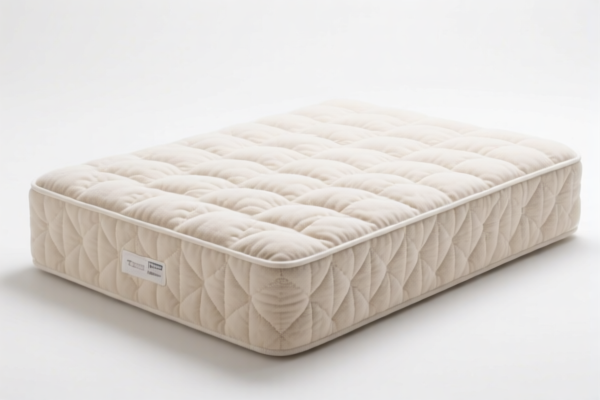 Wool quilted mattress