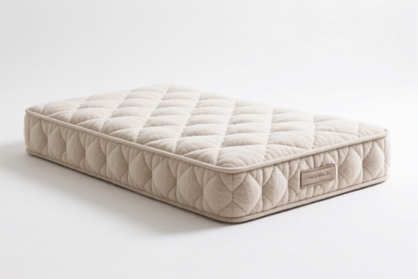 Wool quilted mattress