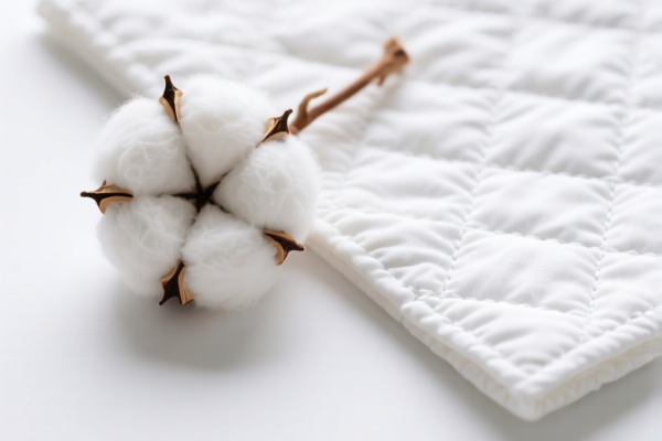 Cotton fiber quilted fabrics
