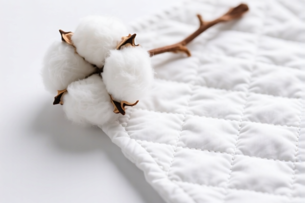 Cotton fiber quilted fabrics