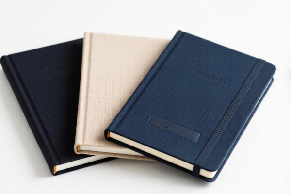 Gummed textile fabrics for hardcover notebook covers