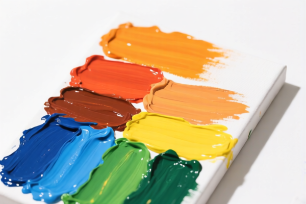 Prepared painting canvas