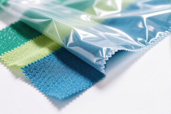 Plastic Impregnated Blended Fabric