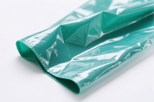 Plastic Impregnated Blended Fabric