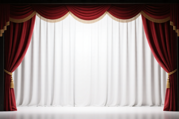 Stage background cloth