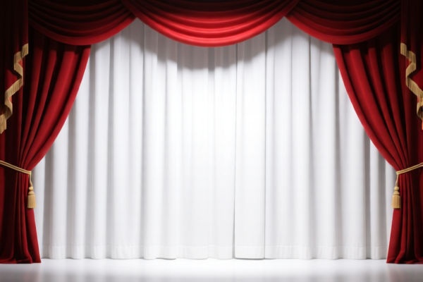 Stage background cloth