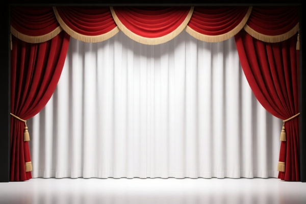 Stage background cloth