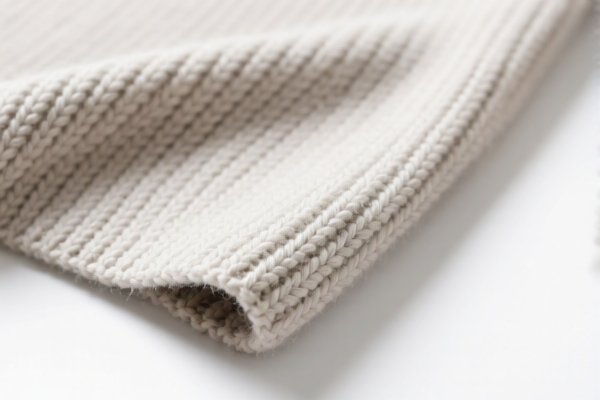 Polyester looped pile knitted fabric