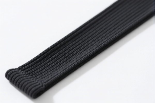 Narrow width elastic knitted cloth