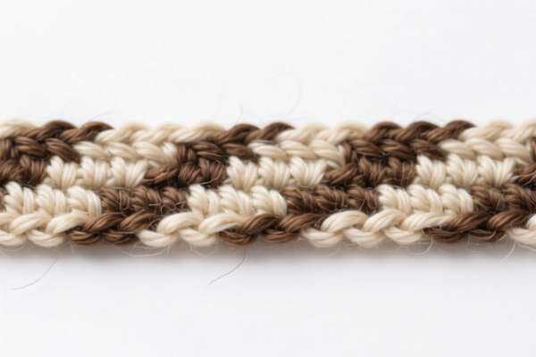 Fine Animal Hair Crocheted Narrow Width Fabric