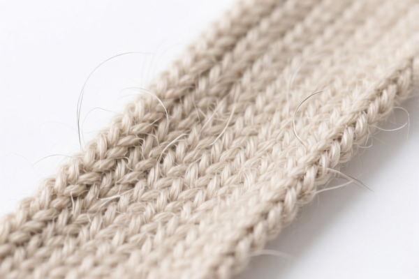 Fine Animal Hair Knitted Narrow Width Fabric