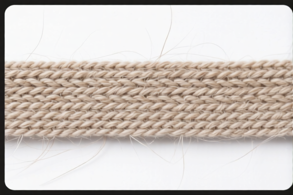 Fine Animal Hair Knitted Narrow Width Fabric