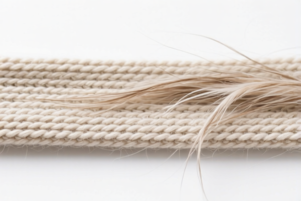 Fine Animal Hair Knitted Narrow Width Fabric
