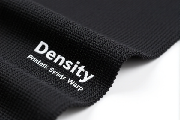 High Density Printed Synthetic Warp Knit Fabric
