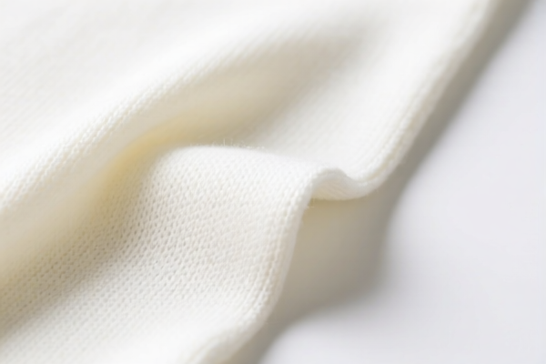 Bleached Single Knit Cotton Fabric
