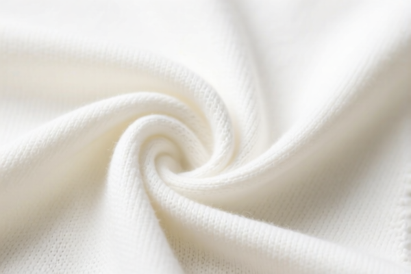 Bleached Single Knit Cotton Fabric