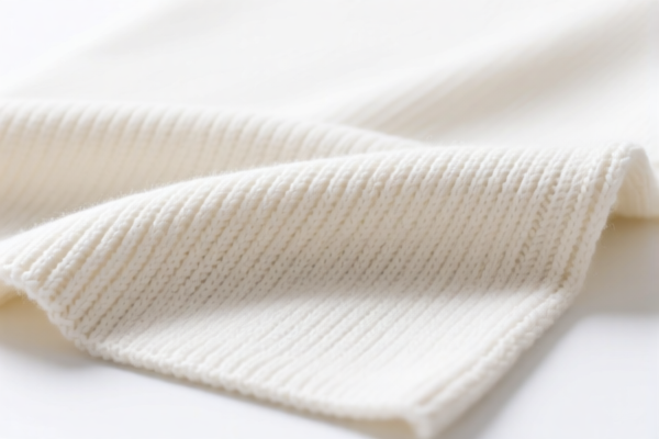 Synthetic knitted or crocheted fabrics (other), bleached