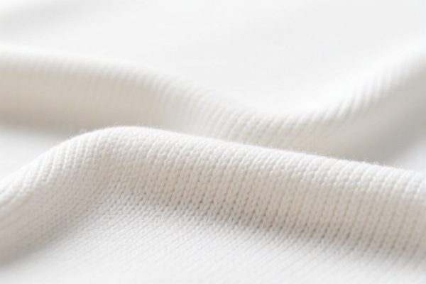 Synthetic knitted or crocheted fabrics (other), bleached