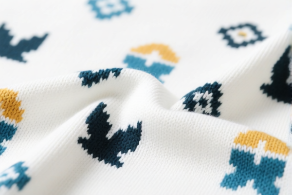 Nylon printed knitted fabric
