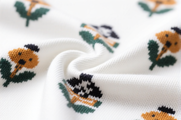 Polyester printed knitted fabric