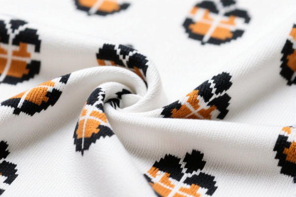 Polyester printed knitted fabric