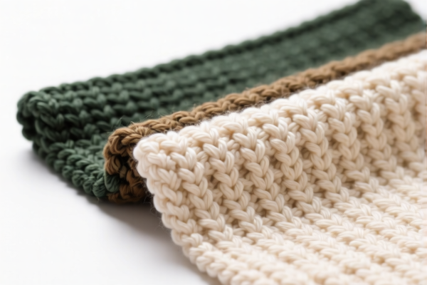 Unbleached or Bleached Knitted or Crocheted Fabrics of Artificial Fibers