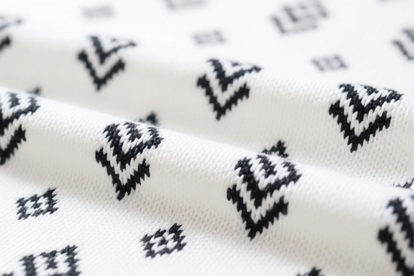 Printed Polyester_Cotton Blend Knitted Fabric (Other)
