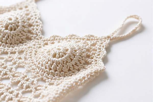 Silk Crocheted Apparel Fabric