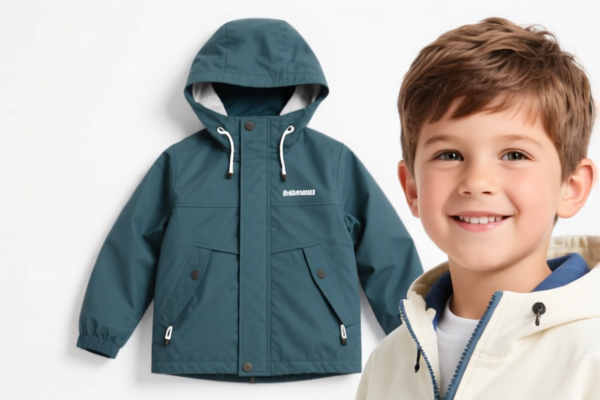Cotton Boys' Windproof Jacket