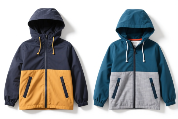 Boys' Windbreakers of Other Textile Materials