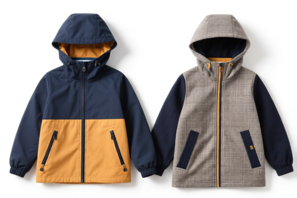 Boys' Windbreakers of Other Textile Materials