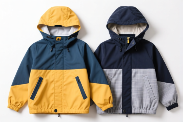 Boys' Windbreakers of Other Textile Materials