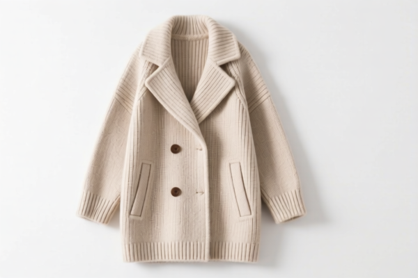 Women's knitted coat
