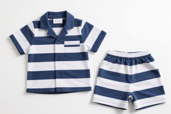 Boys' Summer Cotton Short Suit Sets