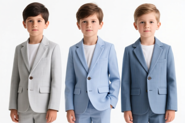 Boys' Cotton Casual Suits