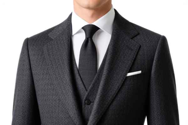 Synthetic Fiber Blended Wool Suits