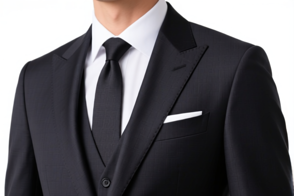 Men's synthetic fiber formal suit