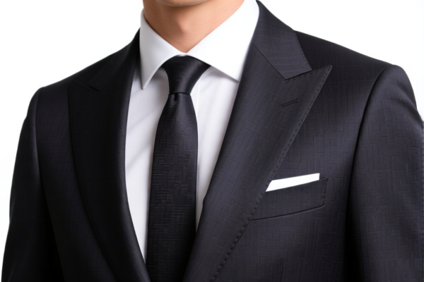 Men's synthetic fiber formal suit