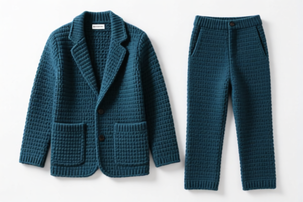 Men's crocheted suit sets