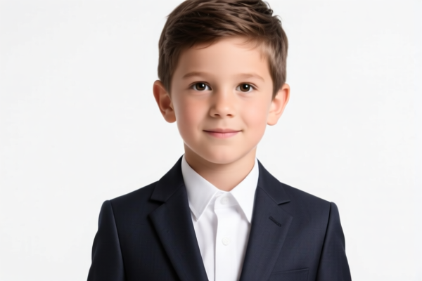 Boys' Synthetic Fiber Suit Jackets