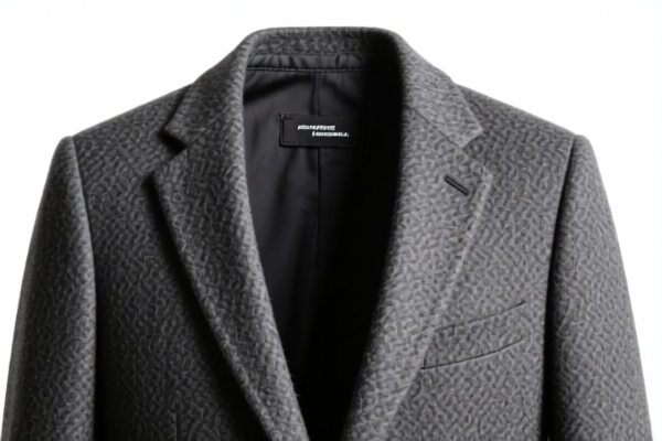 Men's wool suit jacket