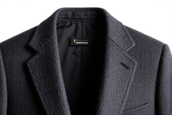 Men's wool suit jacket