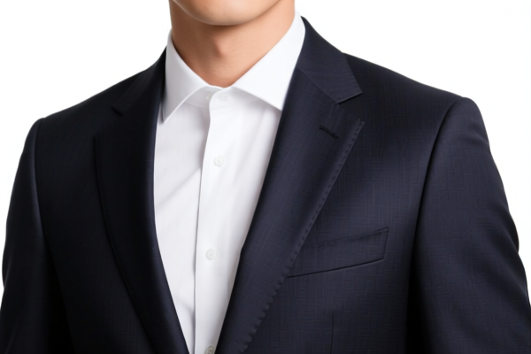 Men's Business Suit Jackets (Other Textile Materials)