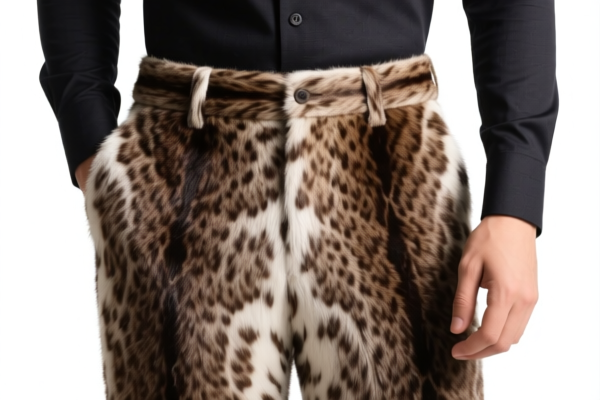 Men's Fine Animal Hair Trousers