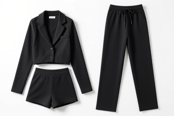 Girls' synthetic fiber suit sets