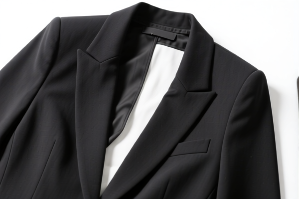 Women's suit jacket parts