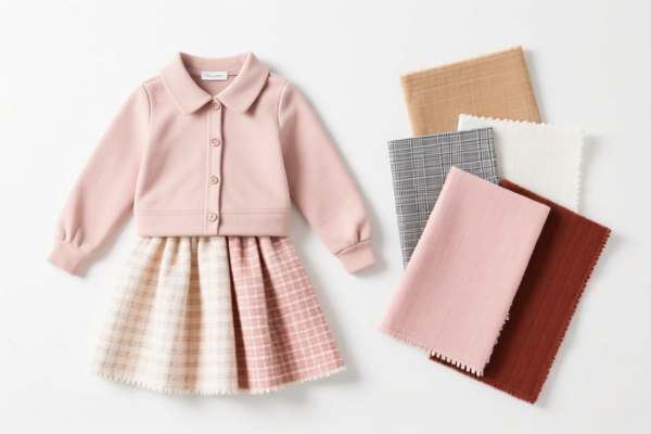 Girls' Ensembles of Other Textile Materials